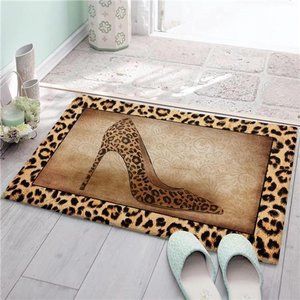 NEW Leopard Unique Soft Are Rug